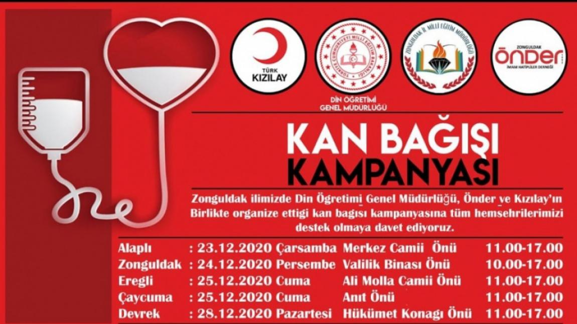 Zonguldak Geneli Kan Bağışı Kampanyası